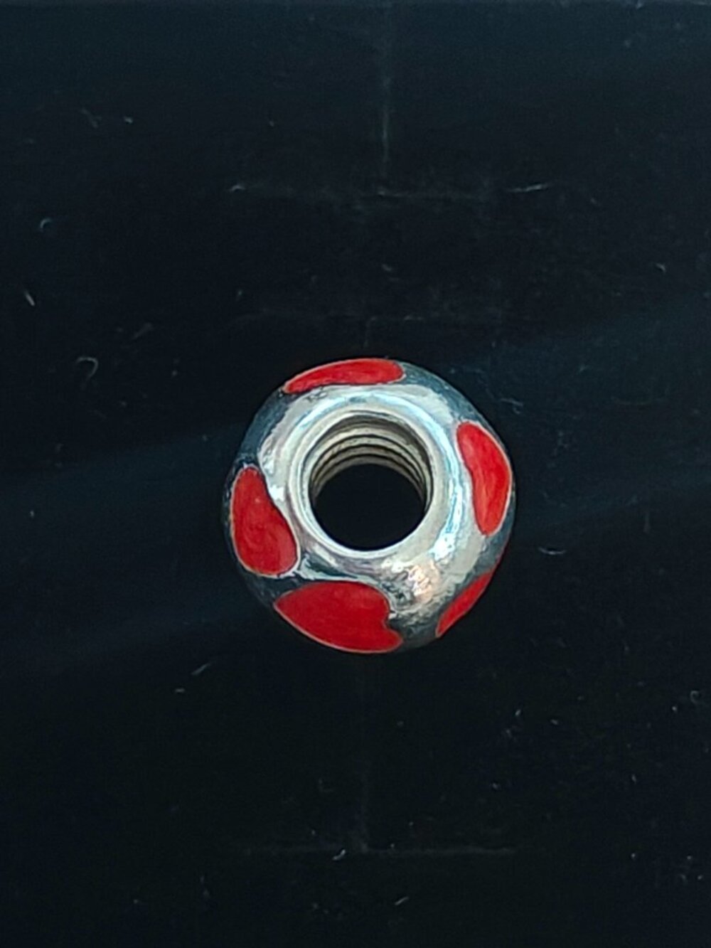 Authentic Retired Pandora Love You Red Enamel Charm 790543EN17 - Picture 6 of 8